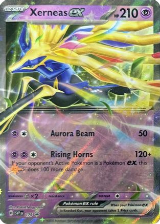 Xerneas ex - 179 179 - SV Scarlet & Violet Promo Cards Holofoil
