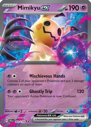 Mimikyu ex 69 - SV09 Journey Together Holofoil