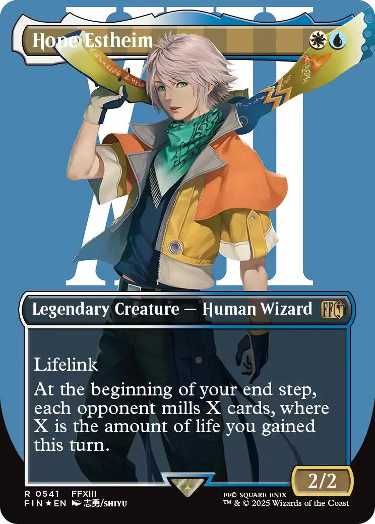 Hope Estheim (Borderless) (Surge Foil)