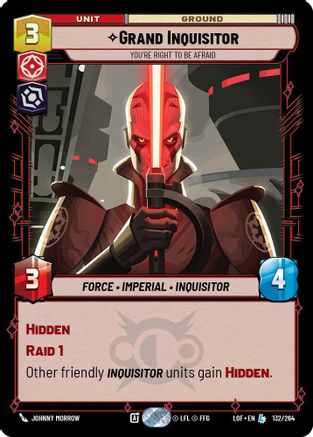 Grand Inquisitor - You're Right to Be Afraid (132/264) - Legends of the Force