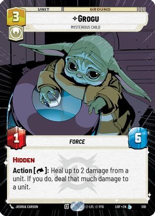 Grogu - Mysterious Child (Hyperspace) (510) - Legends of the Force