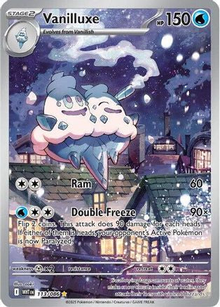 Vanilluxe - 113/086 113 - SV White Flare Holofoil