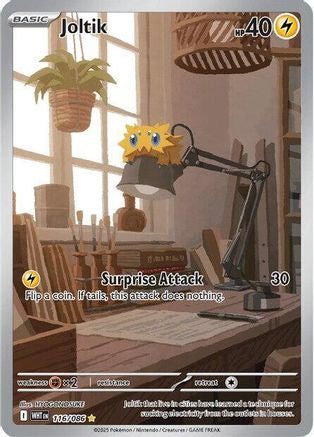 Joltik - 116/086 116 - SV White Flare Holofoil