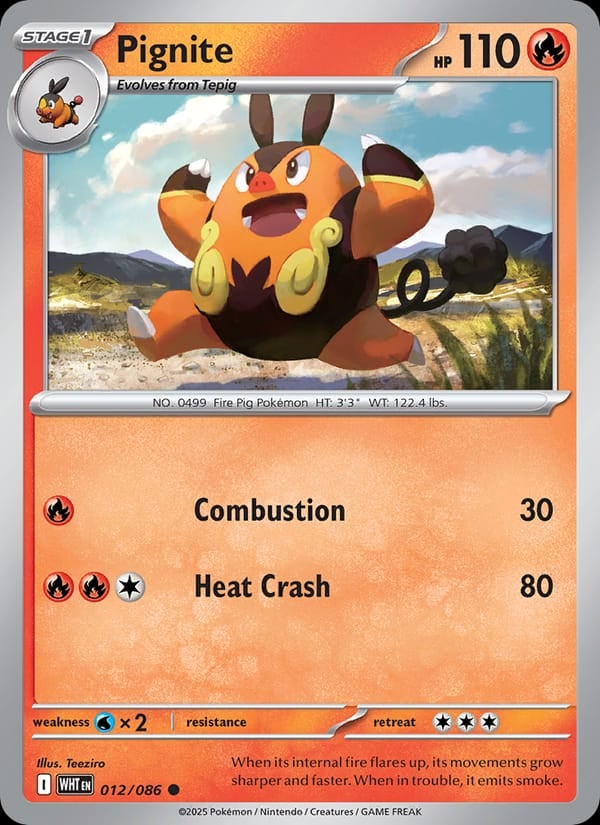 Pignite (Master Ball Pattern)