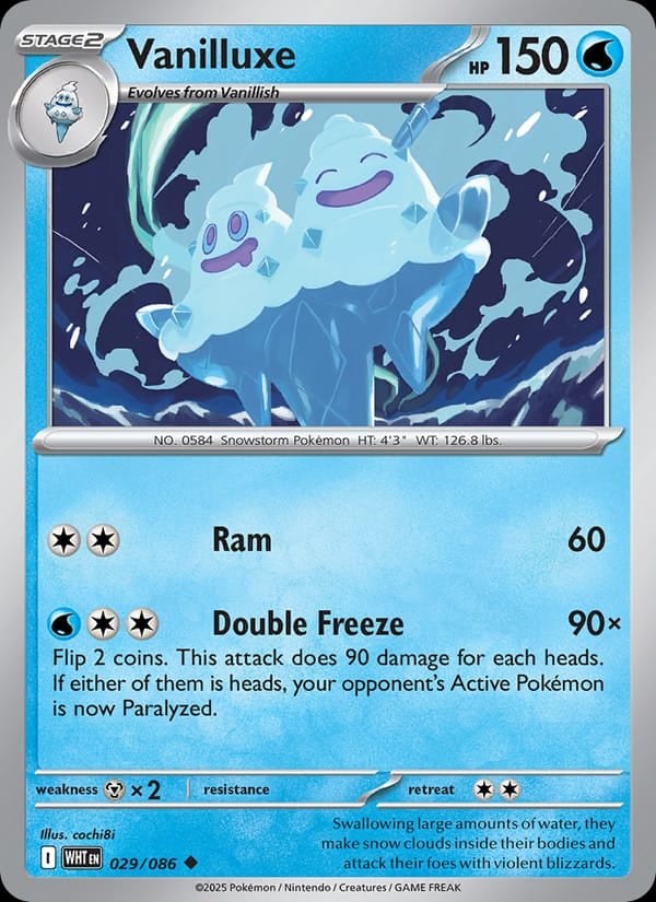 Vanilluxe (Poke Ball Pattern)