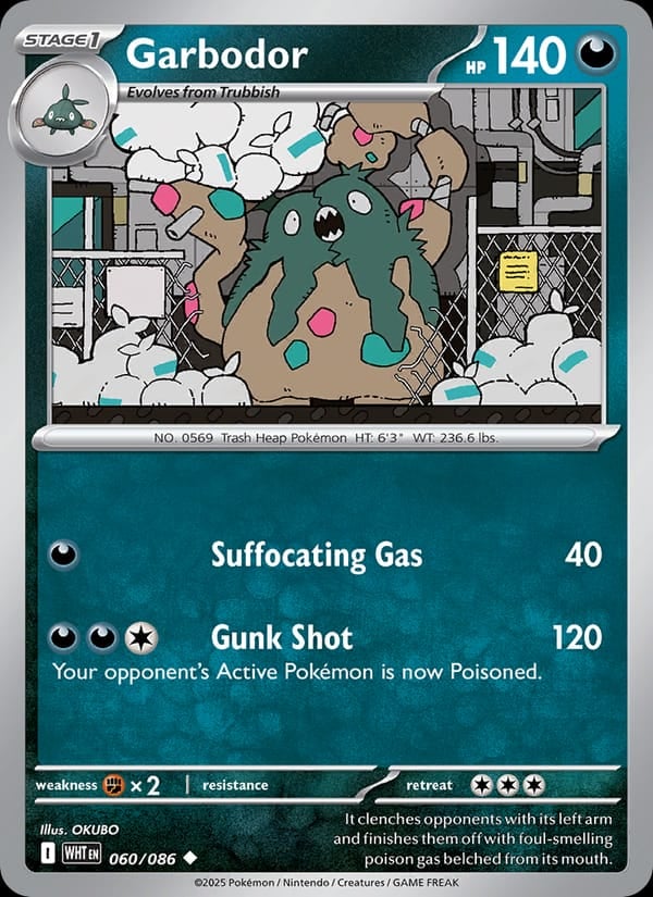 Garbodor (Poke Ball Pattern)
