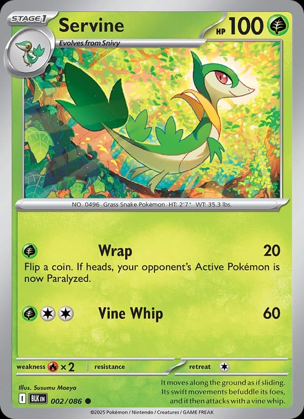 Servine (Poke Ball Pattern)