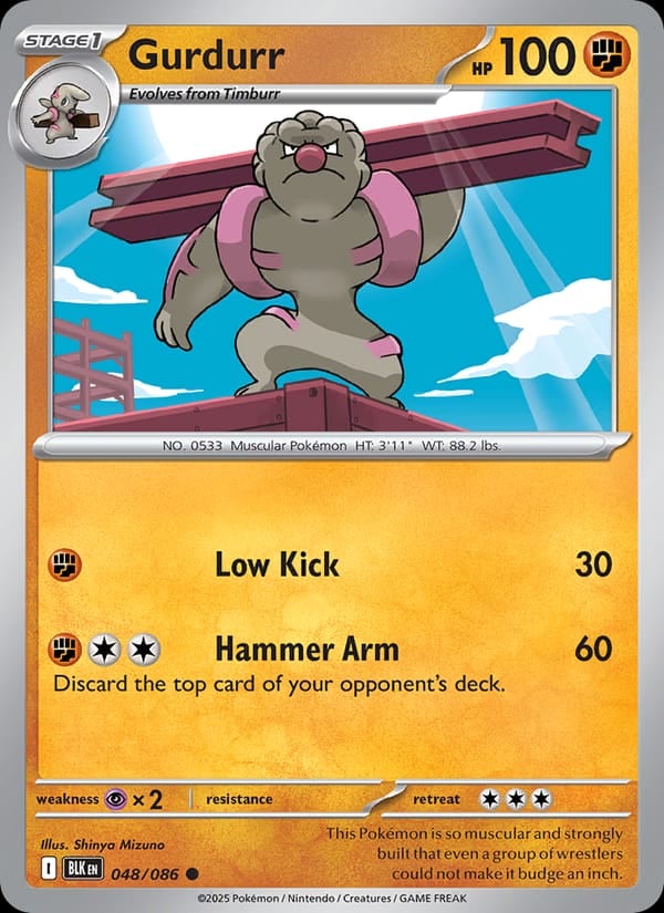 Gurdurr (Poke Ball Pattern)