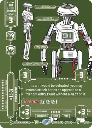 L3-37 - Get Out Of My Seat (1/6) - 2025 Convention Exclusive Foil