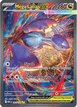 Mega Latias ex - 181/132 181 - ME01 Mega Evolution Holofoil