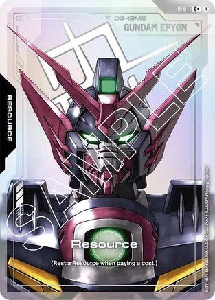 Resource (R-011) (C+) (R-011) - Dual Impact Holofoil