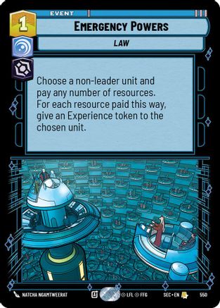 Emergency Powers (Foil) (550) - Secrets of Power Foil