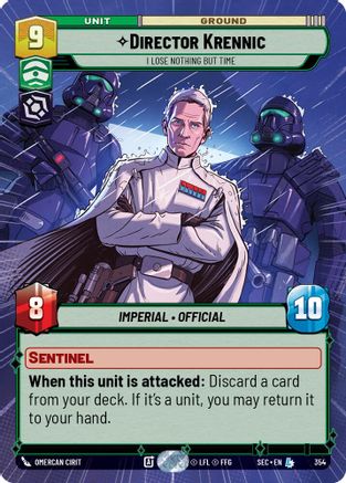 Director Krennic - I Lose Nothing But Time (Hyperspace) (354) - Secrets of Power