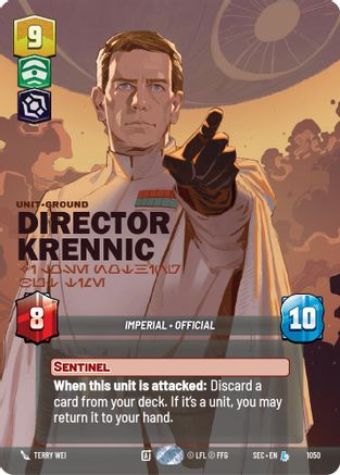 Director Krennic - I Lose Nothing But Time (Prestige) (1050) - Secrets of Power