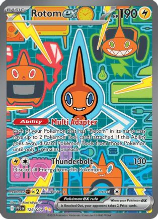 Rotom ex - 126/094 126 - ME02 Phantasmal Flames Holofoil