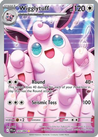 Wigglytuff - 105/094 105 - ME02 Phantasmal Flames Holofoil