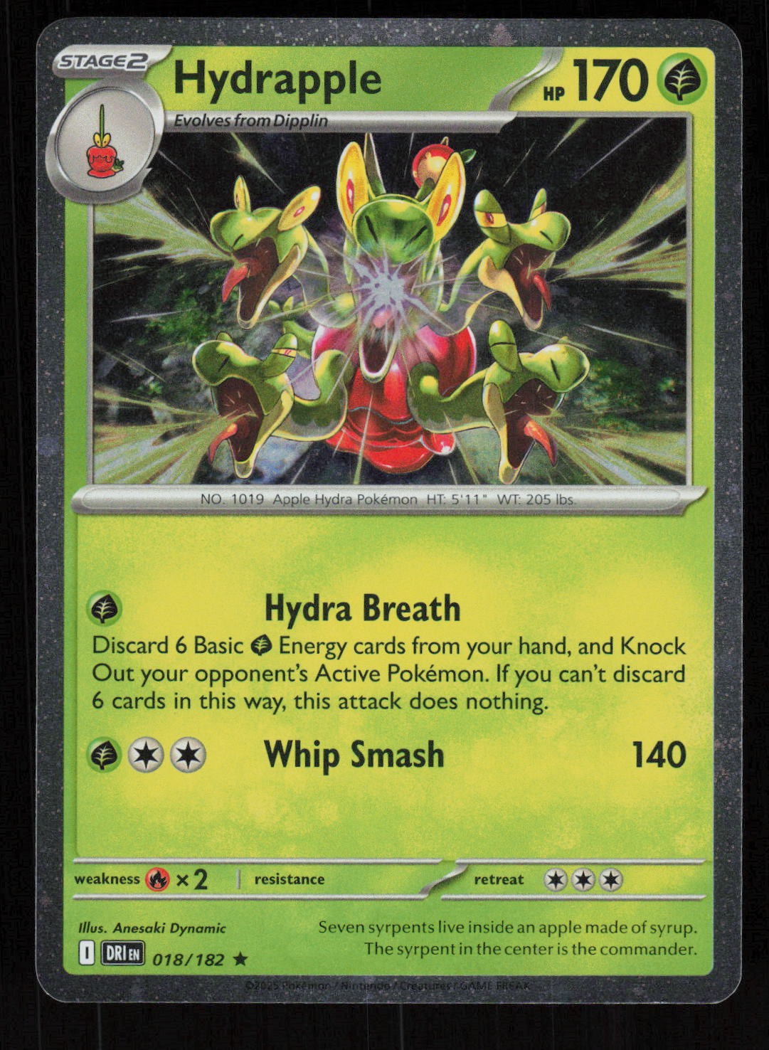 Hydrapple (Cosmos Holo)