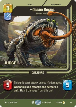 Oggdo Bogdo - Bogano Brute (10) - Judge Promos Foil