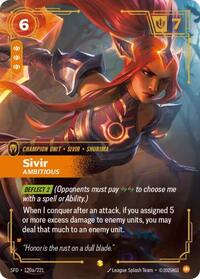 Sivir, Ambitious (Alternate Art)