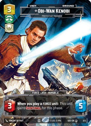 Obi-Wan Kenobi - Protective Padawan (3/3) - 2025 Gift Box Foil
