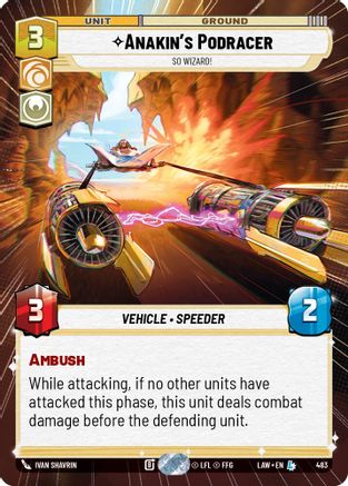 Anakin's Podracer - So Wizard! (Hyperspace) (483) - A Lawless Time