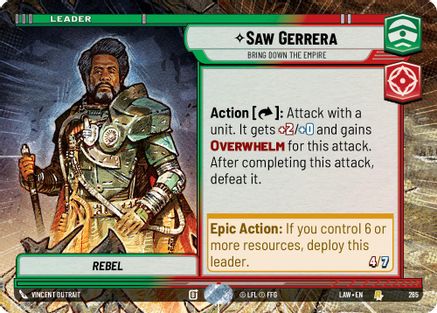 Saw Gerrera - Bring Down the Empire (Hyperspace) (265) - A Lawless Time