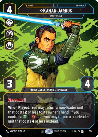 Kanan Jarrus - Spectre One (Prestige) (794) - A Lawless Time