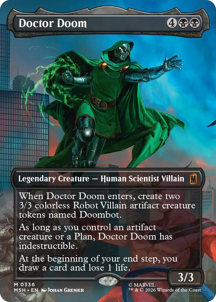 Doctor Doom (Borderless) (0336)