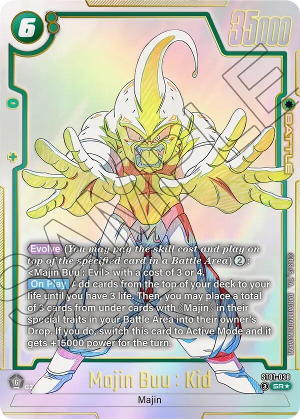 Majin Buu : Kid - ST01-038 (Alternate Art)