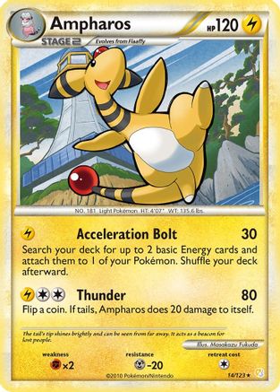 Ampharos 14/123 - HeartGold SoulSilver