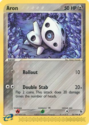 Aron - 25/109 25/109 - Ruby and Sapphire