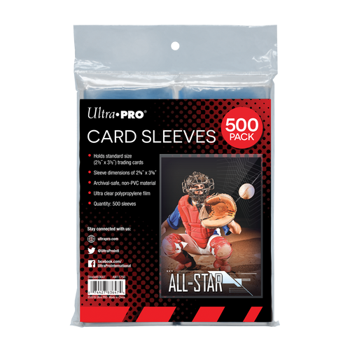 Ultra PRO Clear Card Sleeves