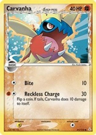 Carvanha (Delta Species) 61/110 - Holon Phantoms