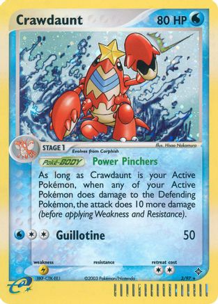 Crawdaunt - 3/97 3/97 - Dragon Holofoil