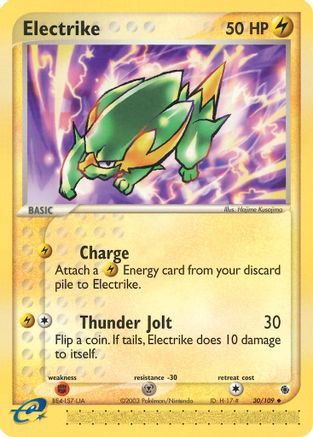 Electrike - 30/109 30/109 - Ruby and Sapphire