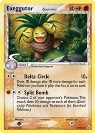 Exeggutor (Delta Species) 41/110 - Holon Phantoms