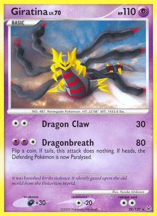 Giratina (28) 28/127 - Platinum