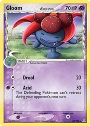 Gloom (Delta Species) 42/110 - Holon Phantoms Reverse Holofoil