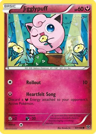 Jigglypuff (87) 87/146 - XY Base Set