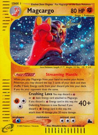 Magcargo (H17) H17/144 - Skyridge Holofoil