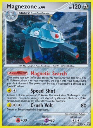Magnezone (5) 5/100 - Stormfront Reverse Holofoil