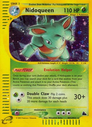 Nidoqueen (H21) H21/144 - Skyridge Holofoil