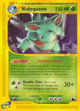 Nidoqueen (22) 22/144 - Skyridge