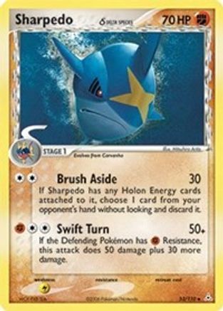 Sharpedo (Delta Species) 53/110 - Holon Phantoms Reverse Holofoil