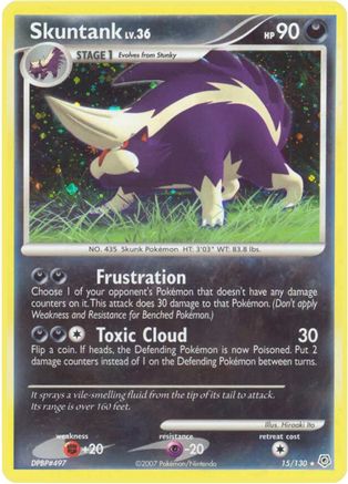 Skuntank 15/130 - Diamond and Pearl Holofoil