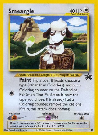 Smeargle 32/53 - WoTC Promo