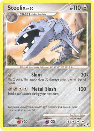 Steelix 38/130 - Diamond and Pearl Reverse Holofoil