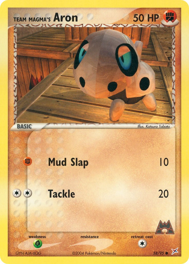 Team Magma's Aron - 58/95