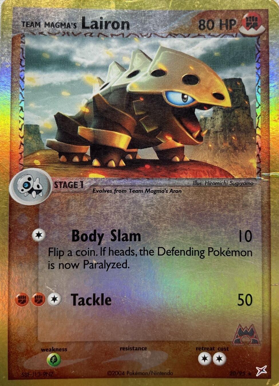 Team Magma's Lairon - 20/95