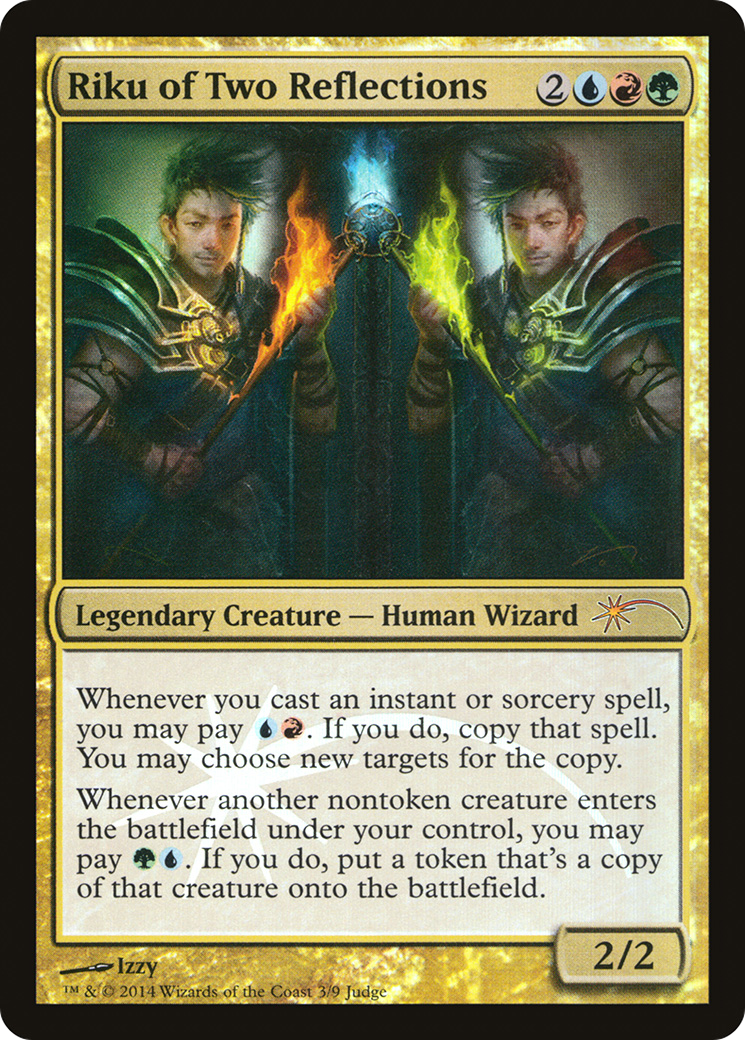 Riku of Two Reflections (JDG-003) - Judge Gift Cards 2014 Foil